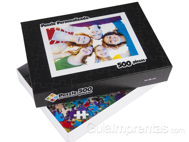 Fotopuzzles con caja personalizada