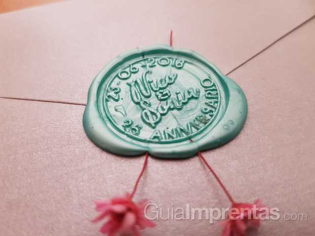 sellos de caucho en madrid sellos grabados de lacre para invitaciones de boda